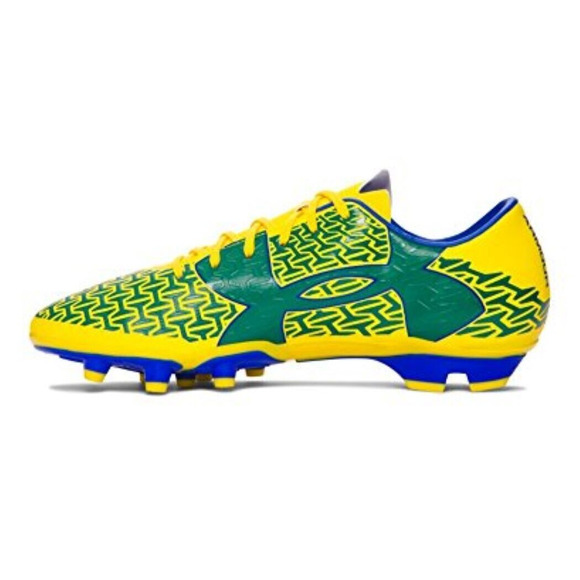 Under Armour Mens CF Force 2.0 FG 1264202-709 Yellow Soccer  Under Armour UA CF Force 2.0 FG Yellow/Green 1264202-709 Men\'s Soccer Cleats 11